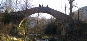 Pont romà d'Oix, Montagut i Oix