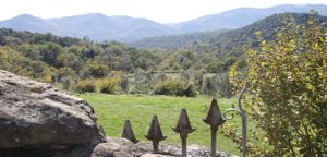 Vistes des de Sant Martí de Capsec, Vall de Bianya