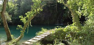 Passarel·la al gorg del Molí de Murris, Les Planes d'Hostoles