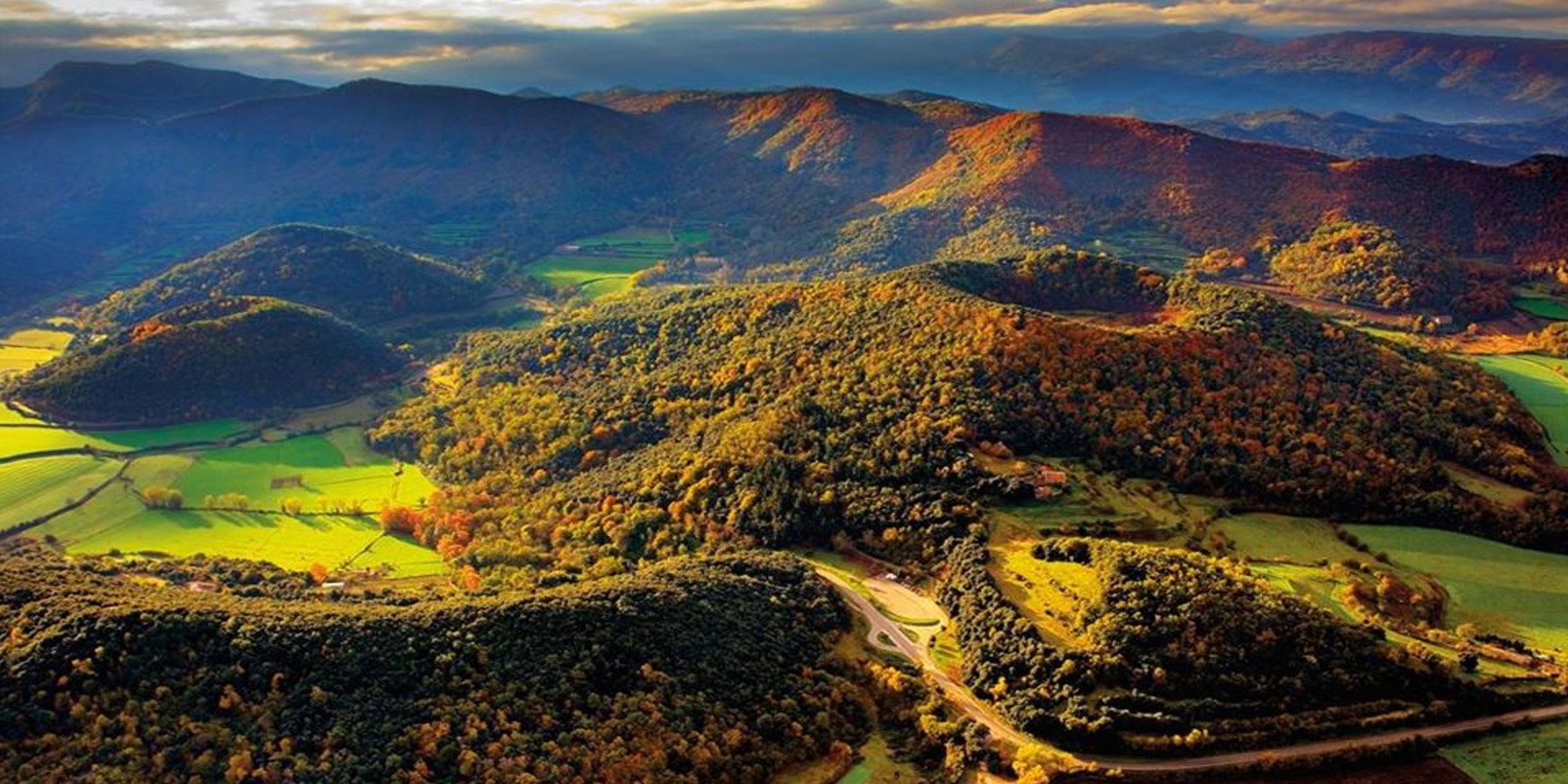 Volcà Santa Margarida, Parc Natural de la Zona Volcànica de la Garrotxa, Santa Pau